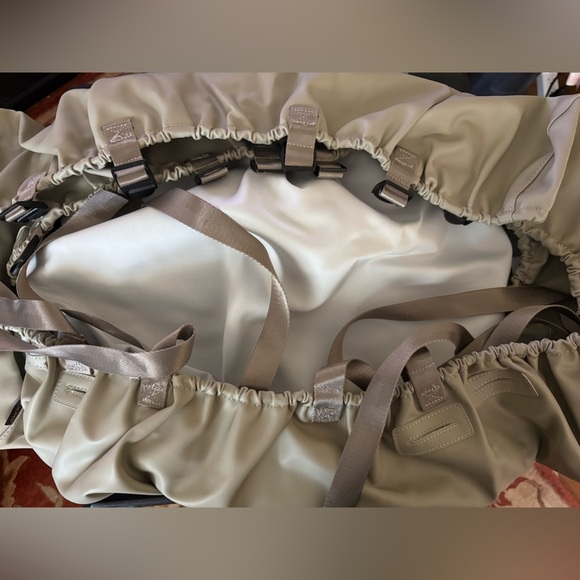 Golf Cart Seat Cover by Nokins (2pc) cushion & backrest easy to clean & install - Picture 2 of 5